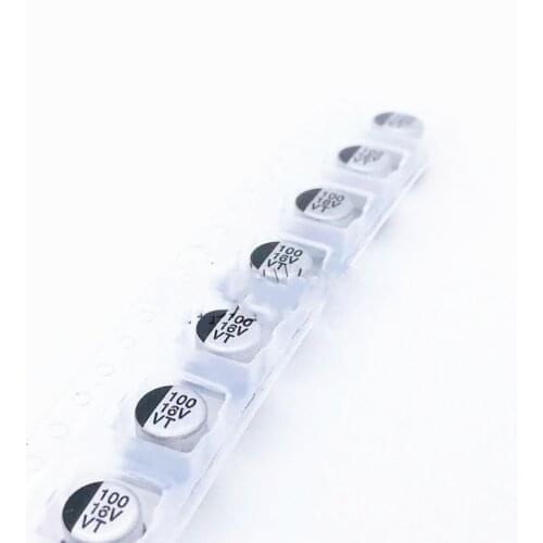 50-100PCS/LOT 100UF16V 6.3X5.4MM 220UF16V 6.3X7.7MM 47UF16V 5X5.4MM New High Quality SMD Aluminum Electrolytic Capacitor
