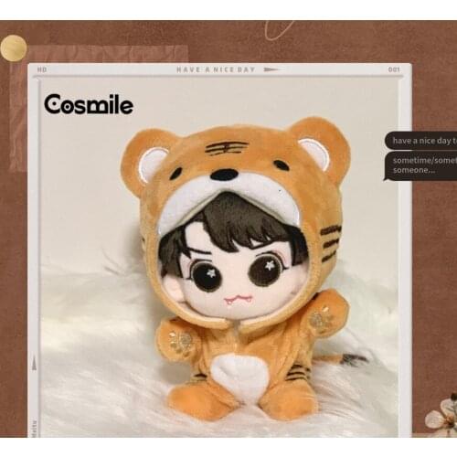 Cosmile Zhen Hun Zhu Yilong Bai Yu Star Plush Doll 15cm Toys Stuffed Body Clothes Collection Cute Lovely Props Fan Cos Gift C