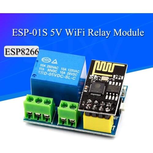 ESP8266 ESP-01S 5V WiFi Relay Module Things Smart Home Remote Control Switch Phone APP ESP01 ESP-01 Wireless WIFI Module
