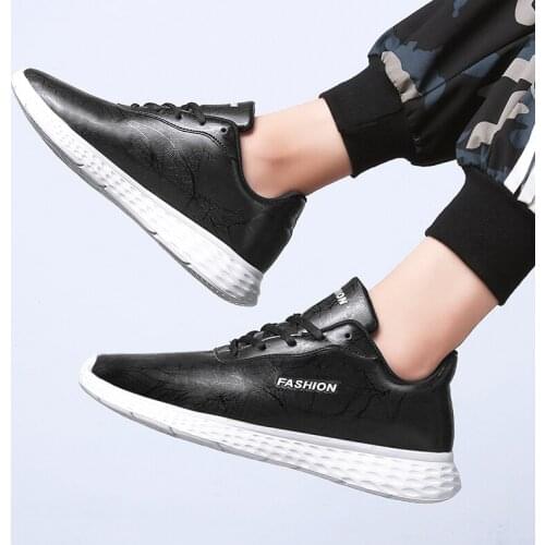 Casual Sneaker Mens Shoes Slip On Mens Leather Spring For Men Sneakers Zapatos Casuales Para Hombre Sport Fashion