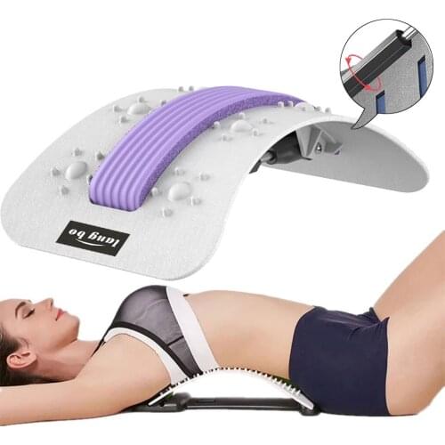 Waist Massager Stretch Back Relieve Backaches Stimulate Acupuncture Points Maintain Health Body Massage Stretcher