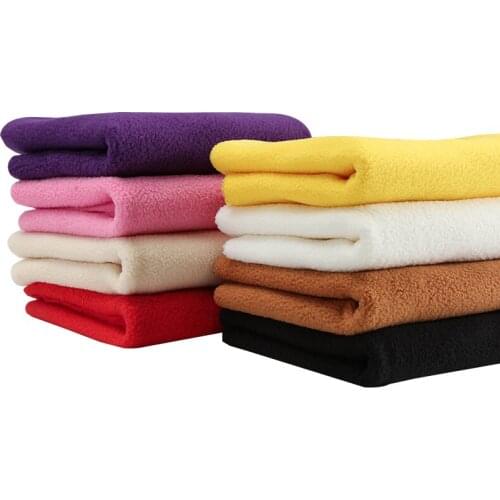 Handmade Material Acrylic Polyester Polar Fleece Fabric Kindergarten Diy Knitted Fabric 1 Piece 50*50cm TJ1197