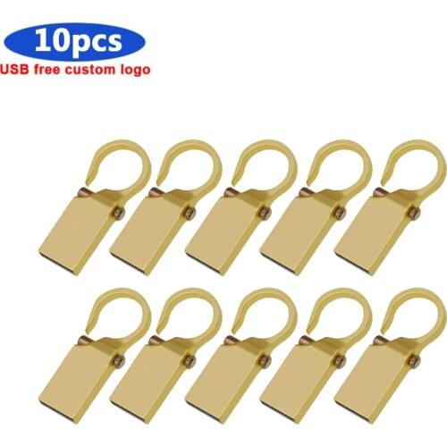 3 color mini tiny 32GB pendrive metal USB flash drive 16GB 32GB 64GB 128GB pen drive USB2.0 tiny memory stick U Disk cle usb