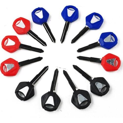 LOPOR 12 pcs Motorcycle Blank Key For YAMAHA R1 R6 YZF R1 R6 XJR1200 XJR1300 FJR1300 S Uncut Blade