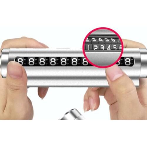 Phone Number In Car Parking License Plate Temporary Stop Sign Temporary Car Parking Card Phone Number Card Plate Hidden Switch