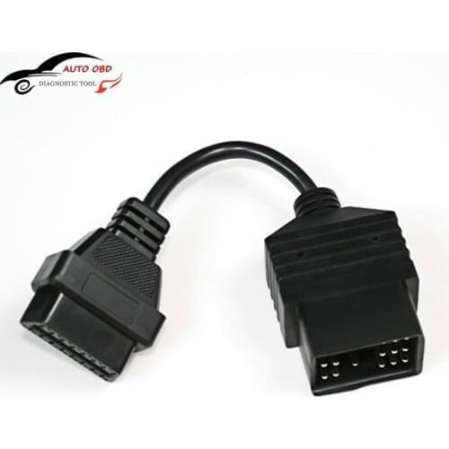 New 17 Pin to 16 Pin OBD 2 / OBD Diagnostic Adapter Cable for toyota OBD OBDII 16 Pin Male to Female Extension Cable