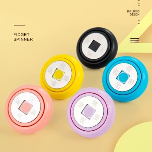 New Self-starting Fidget Spinner Adult Stress Reliever Toys Wrist Power Exercise Anti-stress Gyroscope Kinetic Toy Adult Childre