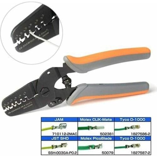 New Arrivals 1Pc IWS-2820 Wire Crimping Pliers Household Tool For JAM Molex Tyco Terminal And Plug Connector