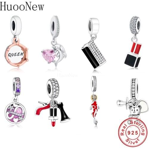 Fits Original Charms Bracelet DIY Jewelry Making Gift 2019 Summer Newest 925 Sterling Silver Lovely Fish Koi Charm Beads