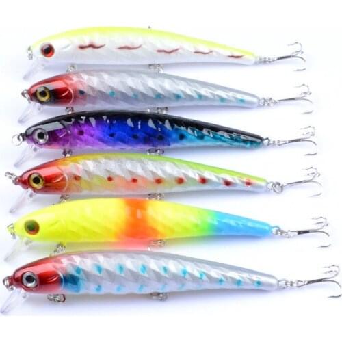 East Rain Suspension lures 12cm 14g 3pcs/lot Freshwater Saltwater Fishing Lure SP Minnow Artificial Hard Bait Free Shipping