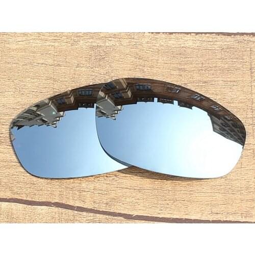 Vonxyz Chrome Mirror Polarized Replacement Lenses for-Oakley Split Jacket Frame