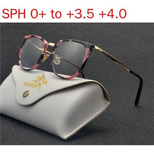 Progressive Multifocal Glasses Women Blue Light Blocking Reading Glasses Points for Reader Near Far Sight Diopter NX