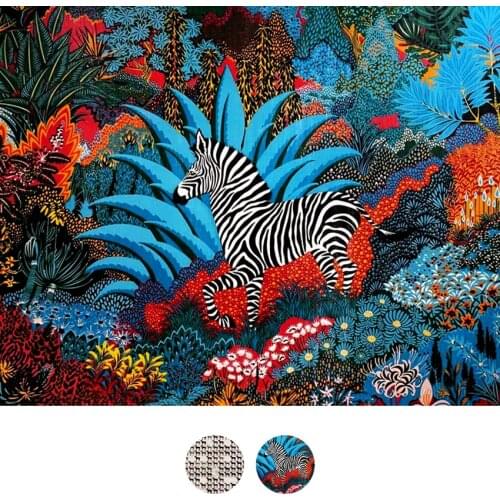 Luxury Large Silk Cashmere Scarf 130 Designer Cashmere Scarf Hand Rolled Scarf Vintage animal Silk Cashmere Scarf Shawl Stole