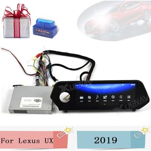 Android 10.3 Inch Screen Car Multimedia Player for Lexus UX200 UX250 UX260h UX360t 2019 GPS Nav Navigation DVD Video Player