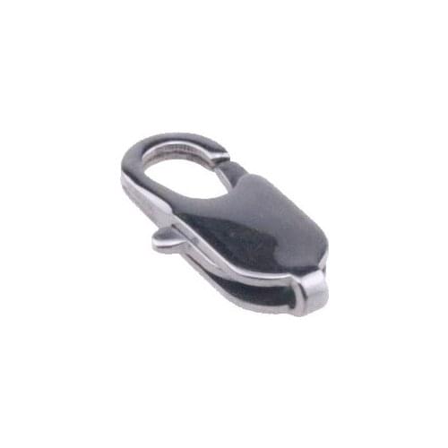 9/11/13/15/16/18MM Stainless Steel Necklace Connectors Buckle Lobster Clasps Crimp End Bracelet Snap Chains
