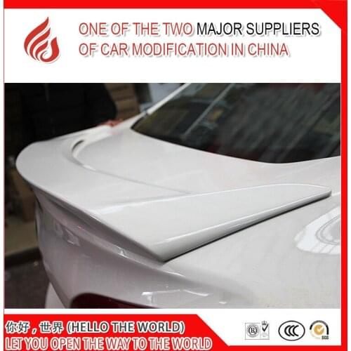 High quality ABS Material Car Rear Wing Rear Spoiler for Sedan foucus 2015 2016 2017 2018 spoiler
