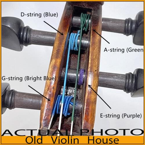 OVH Workshop Opera Perlon Violin Strings 4/4, Medium Gauge,Full Set (G,D,A,E), Ball End,Hot sell