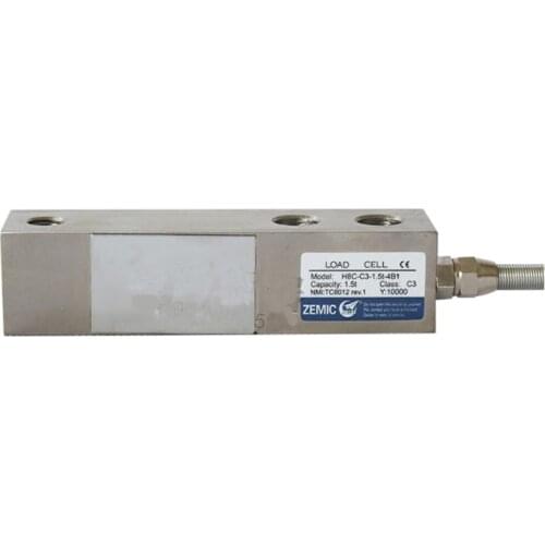 Zemic H8C 100kg, 250kg, 500kg 1t 2t C3 IP67 Single point shear beam alloy steel load cell for electronic scales Platform scale
