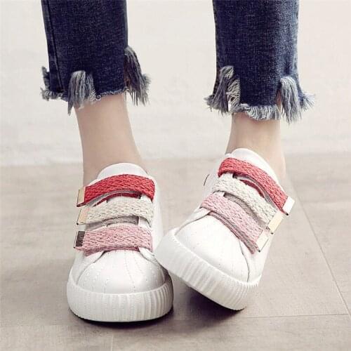 2021 INS HOT Fashion Women Sneakers Denim PU Shoes Female Summer PU Shoes Trainers Lace Up Ladies Basket Femme Tenis Feminino