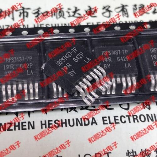 10pcs / lot IRFS7437-7P new stock TO-263-7 40V 295A