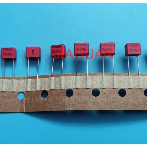 10PCS NEW RED WIMA FKP2 68PF 1000V PCM5 Audio 1000V68P hot sale FKP-2 1KV68PF 68P 1KV P5MM 68PF/1000V