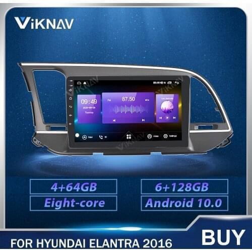 128g Car Radio GPS Navigation 9 inch Application model 2din touch screen For Hyundai Elantra 2016 Car Head Unit