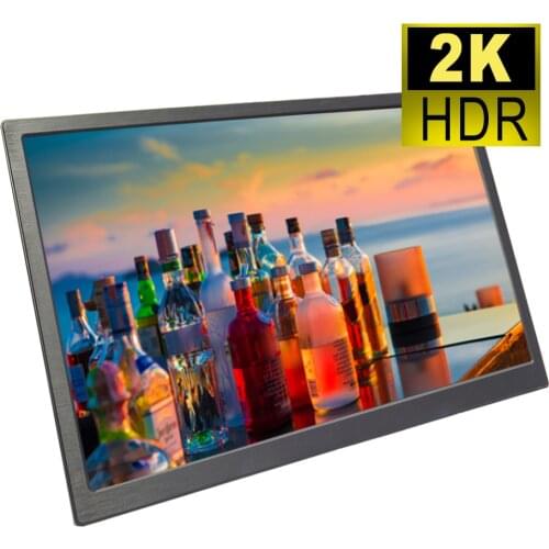 13.3 inch HDR Monitor, 1920x1080 Resolution IPS Gaming Display Screen for Switch Windows Raspberry pi PC Laptop Dual Speakers