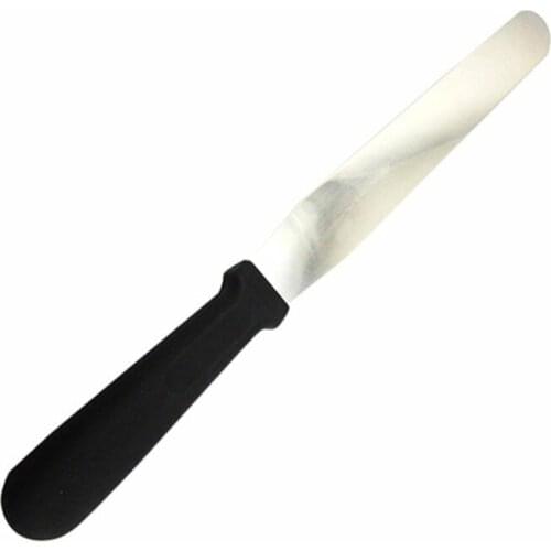 8inch Handle Stainless Steel Cake Spatula Chocolate Butter Knife Baking Pastry Cutter Tool