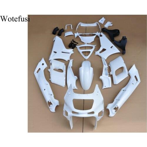 Wotefusi Injection White Unpainted Bodywork Fairing For Ninja ZZR 400 93 94 95 96 97 98 99 00 01 02 03 04 05 06 2007 [CK1028]