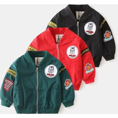DancingBear Autumn Jackets For Boys
