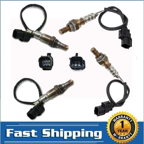 For Acura MDX V6 3.7L 2007 2008 2009 Upstream Air Fuel Ratio Downstream Oxygen Sensor Front Rear 234-5053 234-4351 Auto Parts