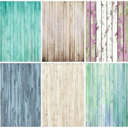 Wood Floor Wooden Board Texture Photography Backdrops Props Vintage Newborn Baby Portrait Photo Studio Background 21318WQ-01