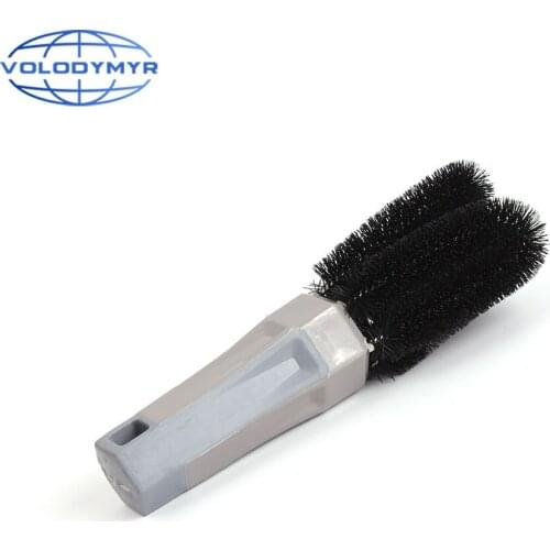 Nut Brush Wheel Brush Rim Cleaner Detailer Black Triangular for Car Cleaning Detailing Tools Detail Clean Auto Care Wash Brushes