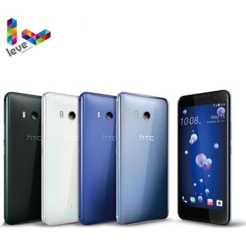 USA Version HTC U11 Single SIM Mobile Phone 4GB&6GB RAM 64GB&128GB ROM Octa Core 5.5" 12MP 4G LTE Original Android Smartphone