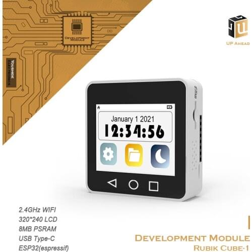 ESP32 Cube Touch Lcd + Touch Screen Wifi Bluetooth Gecombineerd Dual-Core 240Mhz Cpu Internet Van Dingen