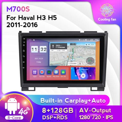 MEKEDE 8 Core IPS 6G RAM 128G ROM Car Multimedia Player For Harvard Hover Great Wall H5 H3 Car Radio Wifi 4G Auto Android