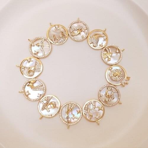 Женские кулоны знаки зодиака MIZUKAGAMI China At AliExpress