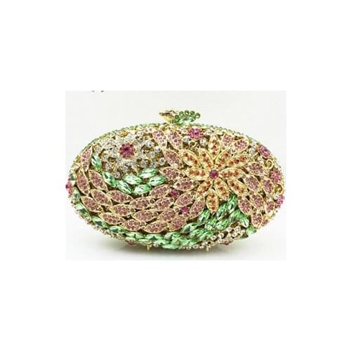 Fashion Ladies Day Clutch Bag Small Shoulder Handbags Female Party Wedding Evening Bag For Women Phone Purse gold/silver/green