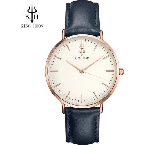 KING HOON 2017 Fashion Quartz Watch Men Watches Top Brand Luxury Male Clock Business Mens Wrist Watch Hodinky Relogio Masculino