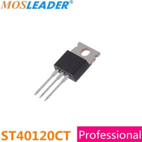 Mosleader ST40120CT TO220 50PCS DIP ST40120 ST40120C Schottky High quality