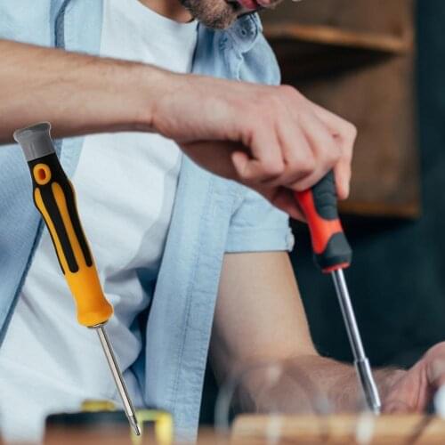 7Pcs/Set Strong Magnetism Screwdriver Bit Set Non-Slip 12-in-1 Multi-Bit Screwdriver Set Workshop Equipment for Household