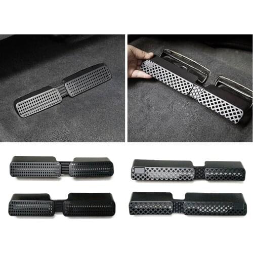 For Audi Q5 2008-2021 Under Seat Floor Rear AC Heater Air Conditioner Duct Vent Cover Grill Outlet Cover Trim