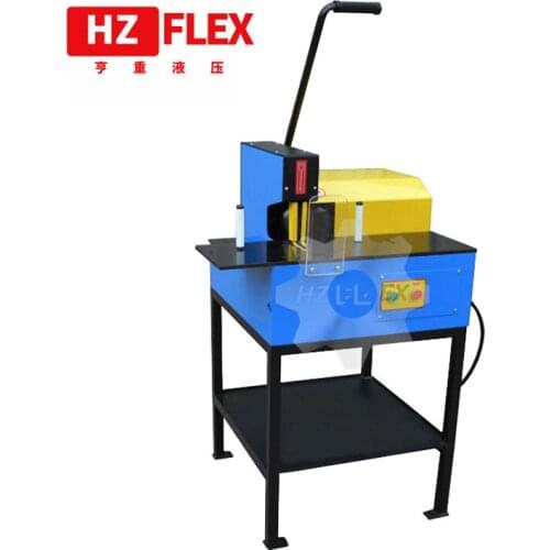 No smoking !! Hydraulic Hose Cutting Machine for Cutting Hose