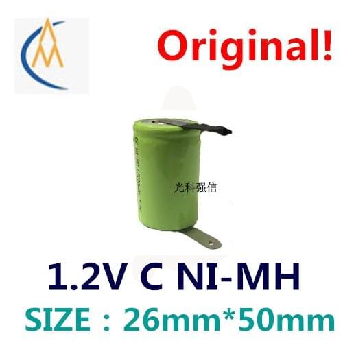 New 1.2 V C 5000 mah ni-mh rechargeable battery with a welding NI - MH flashlight without memory no electric leakage toys