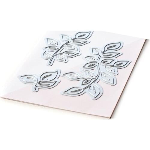 New 3Pcs Leaves leaf strips metal Cutting Dies Stencils DIY Scrapbooking Paper/photo Cards Embossing Dies