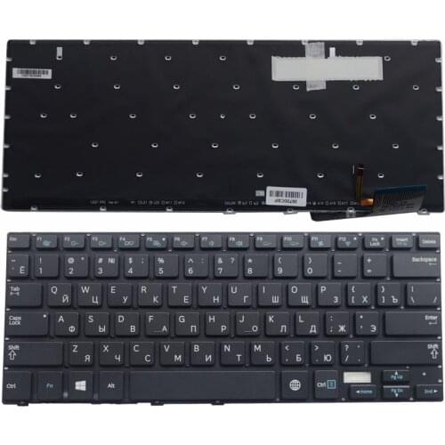 GZEELE new for Samsung 730U4 740U3E NP730U3E NP730U4 NP740U3E 730U3E RU Russian black Laptop Keyboard with backlit