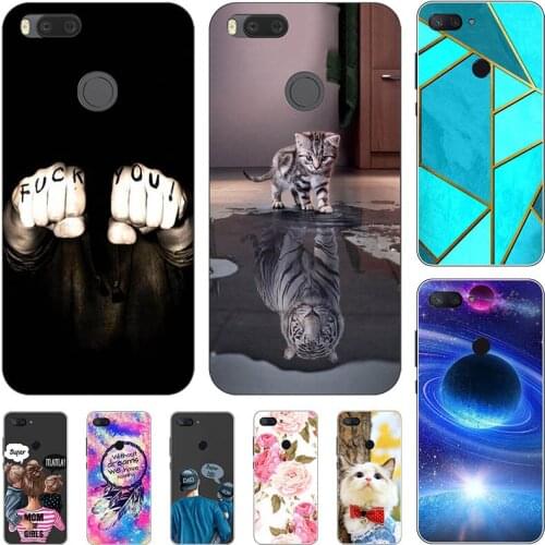 New Silicone Phone Case For Xiaomi Mi 8 Lite Mi 8X 8Lite Mi8Lite Case Cartoon Soft TPU Back Cover Phone Shell Coque