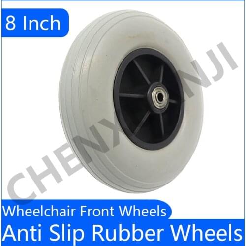 8" X 2" (200x50) Rear Caster Wheels Front Wheels Replacement Parts Electric Drive Wheelchair Wheel Chair Tyre