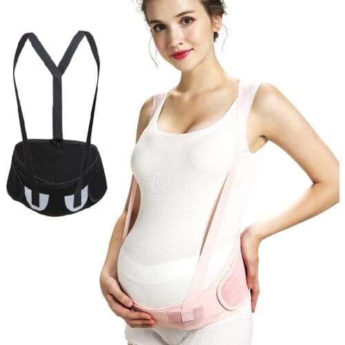Pregnant women belly support belt mesh breathable waist support kit second trimester pregnant women special belly bandage