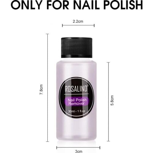 ROSALIND Remover Only For Nail Polish Remover Lint-Free Wipes Nail Clip Degreaser Art Tool For Manicure Nail Cleaner